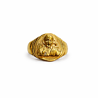 Impon Sai Baba Ring – Gold Finish Devotional Jewelry