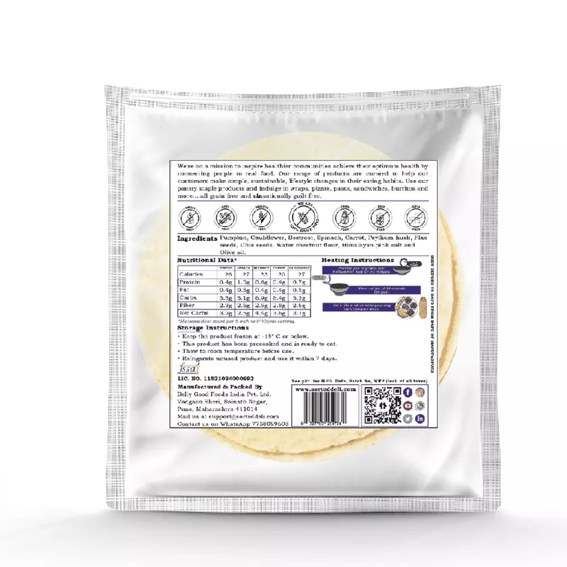 Assorted Sampler Roti Pack (Pack of 5)