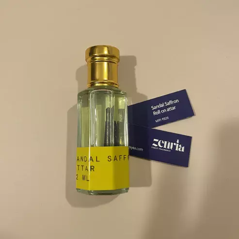Zenvia SANDAL SAFFRON Attar (12ml)