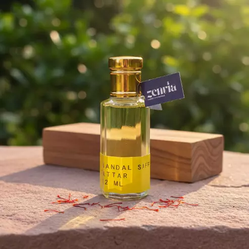 Zenvia SANDAL SAFFRON Attar (12ml)
