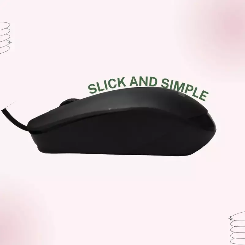 Live Tech LT SARA Wired Optical Mouse – USB | Ergonomic Design | Smooth Tracking | Responsive Buttons | Gaming & Office Use