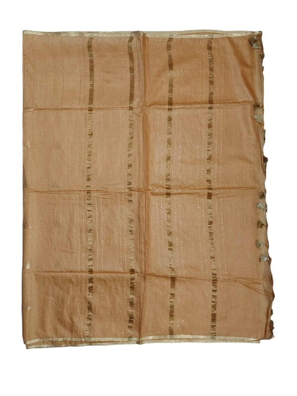 Mustard Woven Kota Silk Saree with Running Blouse