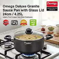 PRESTIGE NS DLX GRANITE SAUCEPAN 240 (36312)