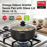 PRESTIGE NS DLX GRANITE SAUCEPAN 260 (36313)