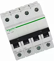 Schneider Electric MCB 4P, 63 A, C curve, 10000 A (pack of 1)