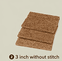 Coir Scrubber | Natural Coconut Fiber Cleaning Scrubber