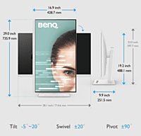 BenQ 31.5" 2K QHD IPS 75Hz Monitor, USB-C 65W PD, Coding Mode, Eye Safe,  GW3290QT