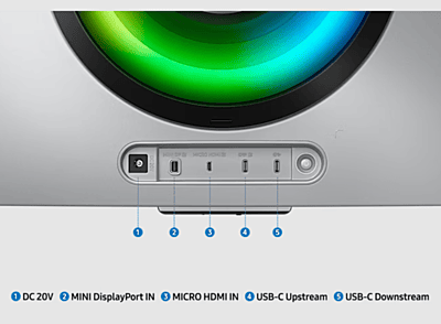 SAMSUNG , 34" Gaming Monitor, 175Hz Refresh Rate, 0.03ms GTG Response Time, G8 OLED