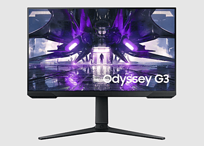 Samsung, 24" FHD Gaming Monitor, 165Hz Refresh Rate, FreeSync Premium, Odyssey G3 24AG32