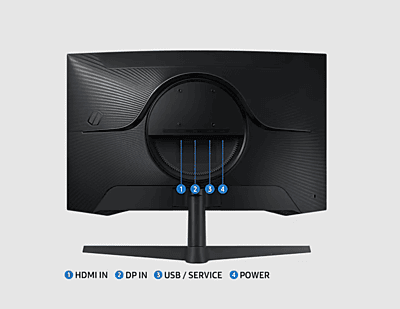 Samsung Odyssey-G5 27,QHD Curved Gaming Monitor, 165Hz, G55C