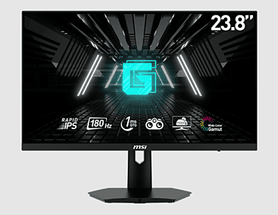 MSI, 23.8" IPS Gaming Monitor, 180Hz Refresh Rate, G244F E2