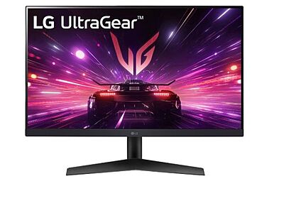 LG, 23.8" (60.5 cm) UltraGear Full HD IPS Gaming Monitor, 180Hz Refresh Rate, 1ms (GtG), HDR10, 24GS60F-B