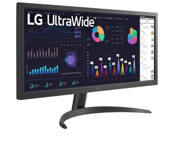 LG 26" UltraWide Full HD IPS Monitor 75Hz, AMD FreeSync™, 26WQ500-B