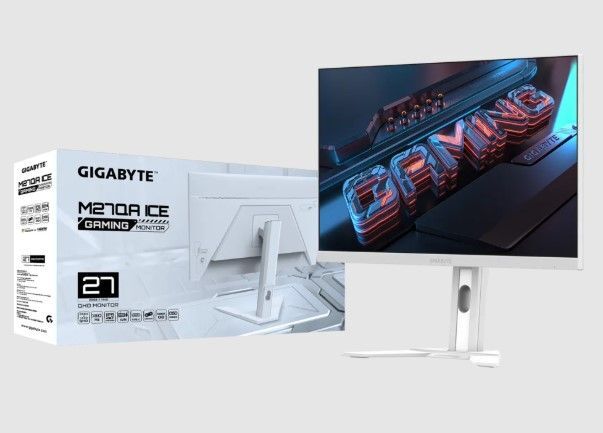 GIGABYTE, 2K 180Hz ICE Gaming Monitor, M27QA