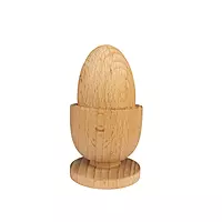 Channapatna Toys Montessori Wooden Egg and Cup Set