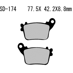 Vesrah SD-174 Ceramic Brake Pads