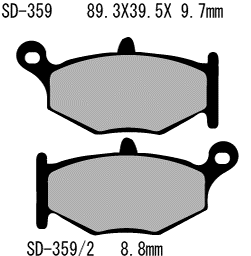 Vesrah SD-359 Ceramic Brake Pads