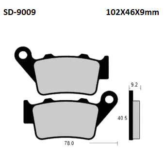 Vesrah SD-9009 Ceramic Brake Pads Vesrah SD-9009 Ceramic Brake Pads