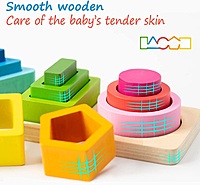 Channapatna Toys Wooden Geometric Shape Sorter