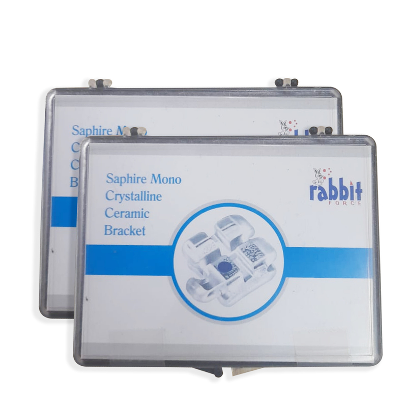 Rabbit Force Sapphire Mono Crystalline Ceramic Bracket Roth 0.018 Kit #200-553