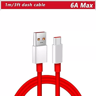 SE.13 SE-DC30 Single Pin Type C to C Charging Cable (1 m, Red)