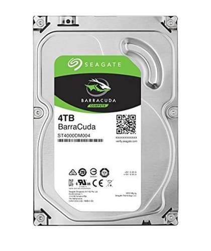 Seagate Barracuda 4TB Internal HDD – 5400 RPM | 3.5 Inch SATA | 2-Year Warranty