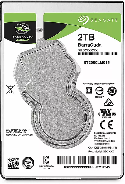 Open Box Seagate Barracuda 2TB (SDC-003)