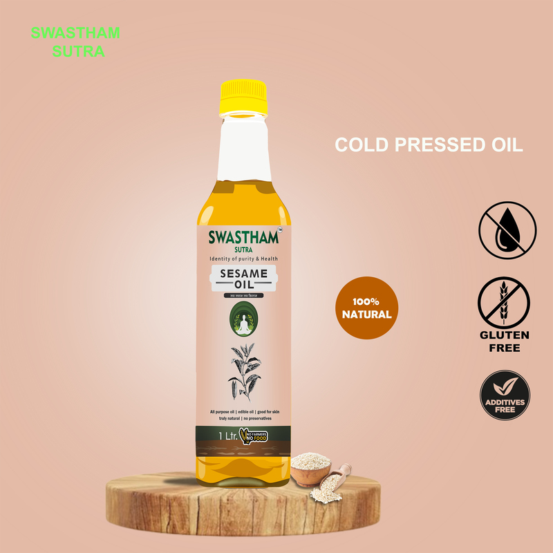 wood pressed sesame oil  1ltr