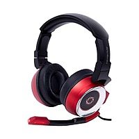 AverMedia SonicWave Gaming Headset – 50mm Drivers | USB Wired | Red | 2.2m Cable