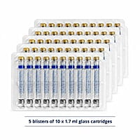 Septodont Septanest 4% Articaine 1:100000 Epinephrine | Box of 50 Cartridges