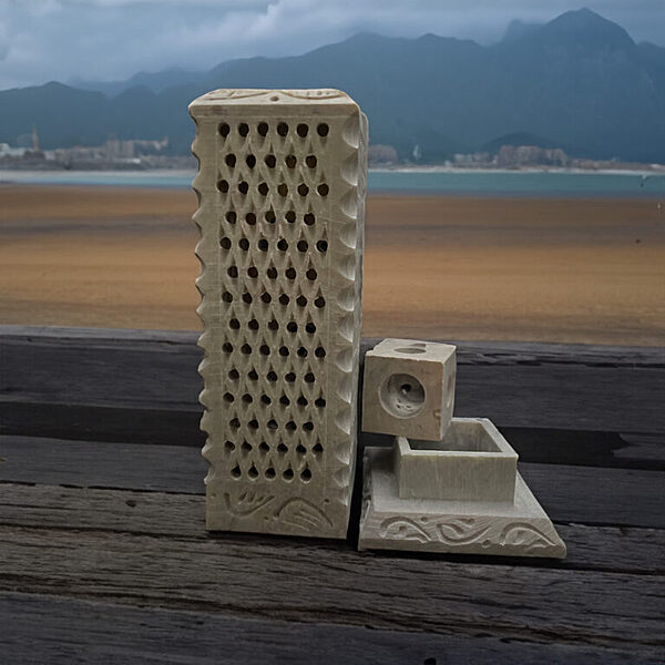 Serene Stone Incense Holder