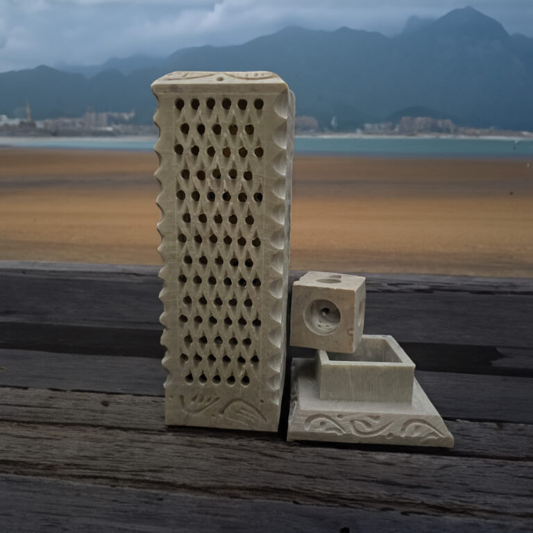 Serene Stone Incense Holder