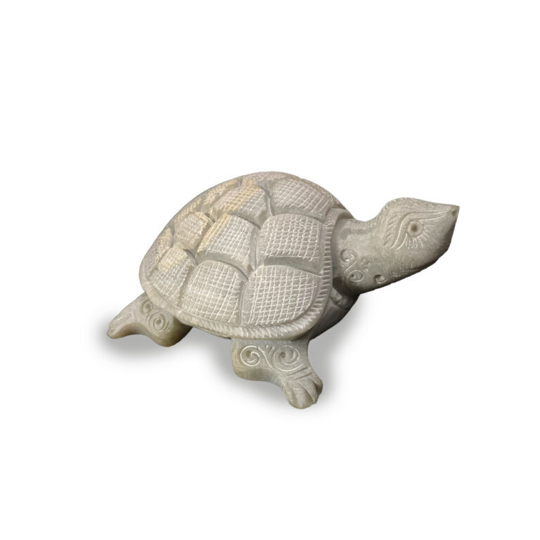 Serene Stone Turtle Sculpture