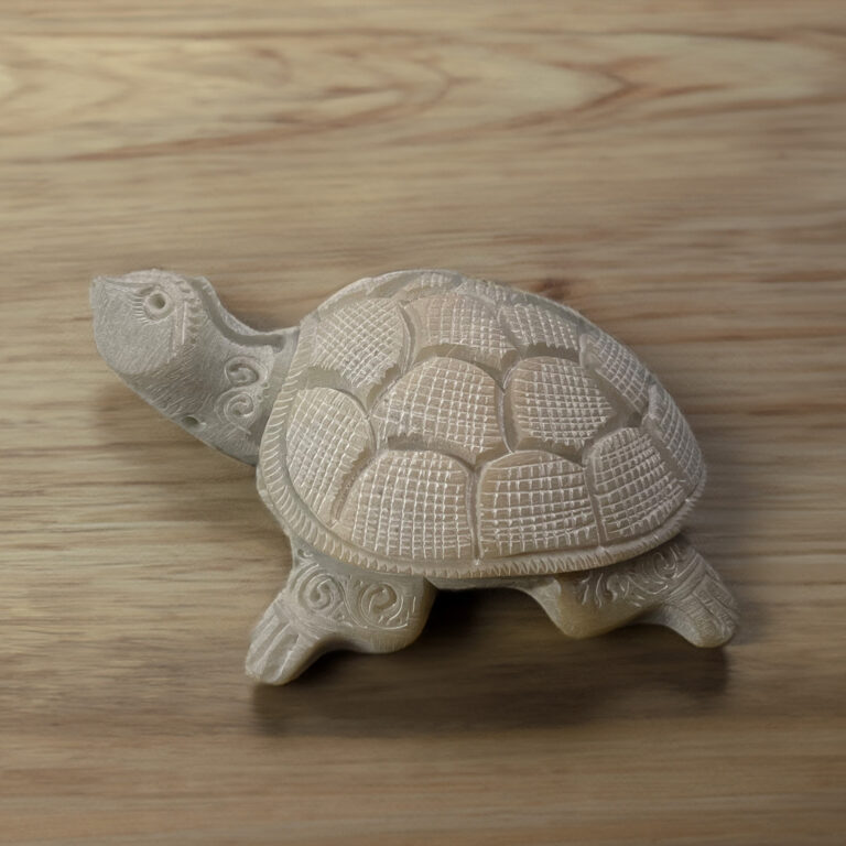 Serene Stone Turtle Sculpture