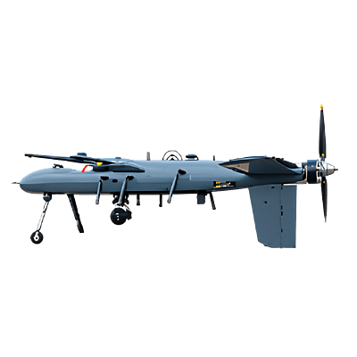 Pre-installed hybrid propulsion system of the Shaurya Mark 4 VTOL PNP kit Side View. Pre-installed hybrid propulsion system of the Shaurya Mark 4 VTOL PNP kit Side View.