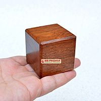 Sheesham Wood Paperweight Pair