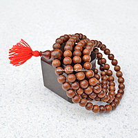 Sheesham Wood 8mm Natural Divine Mala for Chanting & Meditation