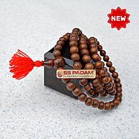 Sheesham Wood 8mm Natural Divine Mala for Chanting & Meditation