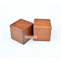 Sheesham Wood Paperweight Pair