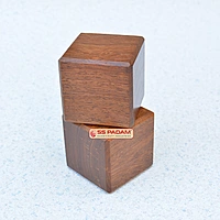 Sheesham Wood Paperweight Pair