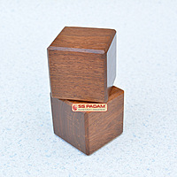 Sheesham Wood Paperweight Pair