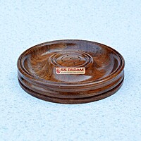 Sheesham Wooden Round Incense Stick Holder