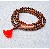 Sheesham Wood 8mm Natural Divine Mala for Chanting & Meditation