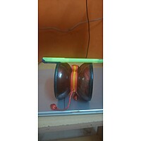 4 Inch Sheesham Wooden Chod Tibetan Shiva Damru