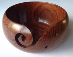 Indian Woodenlia Handcrafted Wooden Serving Bowl Indian Woodenlia Handcrafted Wooden Serving Bowl