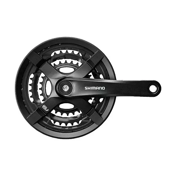 Shimano Tourney FC-TY501 3x6/7/8-Speed Triple Crankset (42-34-24T)
