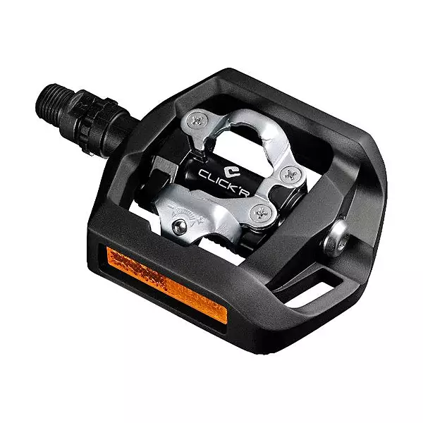 PEDAL PD-T421, SPD PEDAL, W/REFLECTOR, W/CLEAT(SM-SH56), IND.PACK