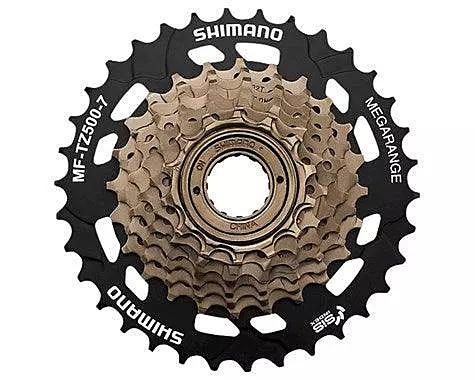 Shimano Tourney MF-TZ500-7 7-Speed MegaRange Freewheel (14-34T)