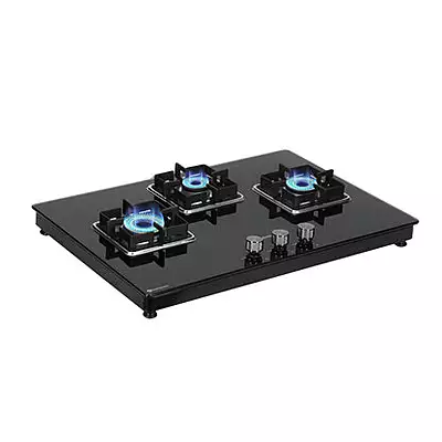 Shine Three Burner Gas Stove | Hob Top Auto Ignition