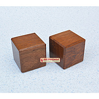 Sheesham Wood Paperweight Pair